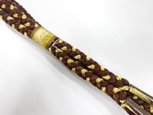 未使用品　正絹　手組帯締め